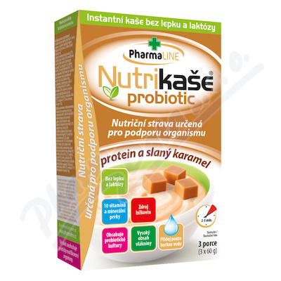 Nutrikaše probiotic protein a slaný karamel 3x60g